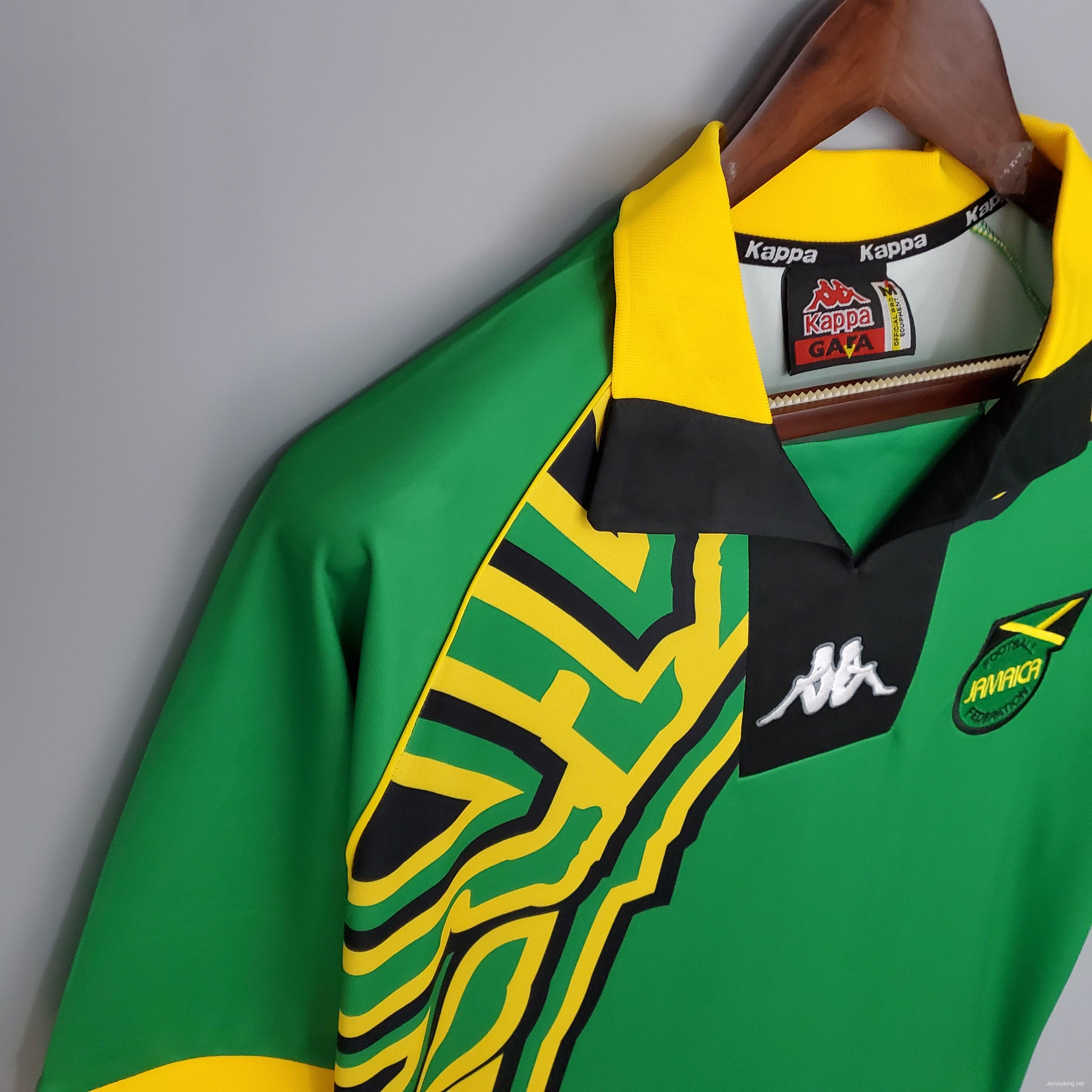 Retro Jamaica 1998 away Soccer Jersey