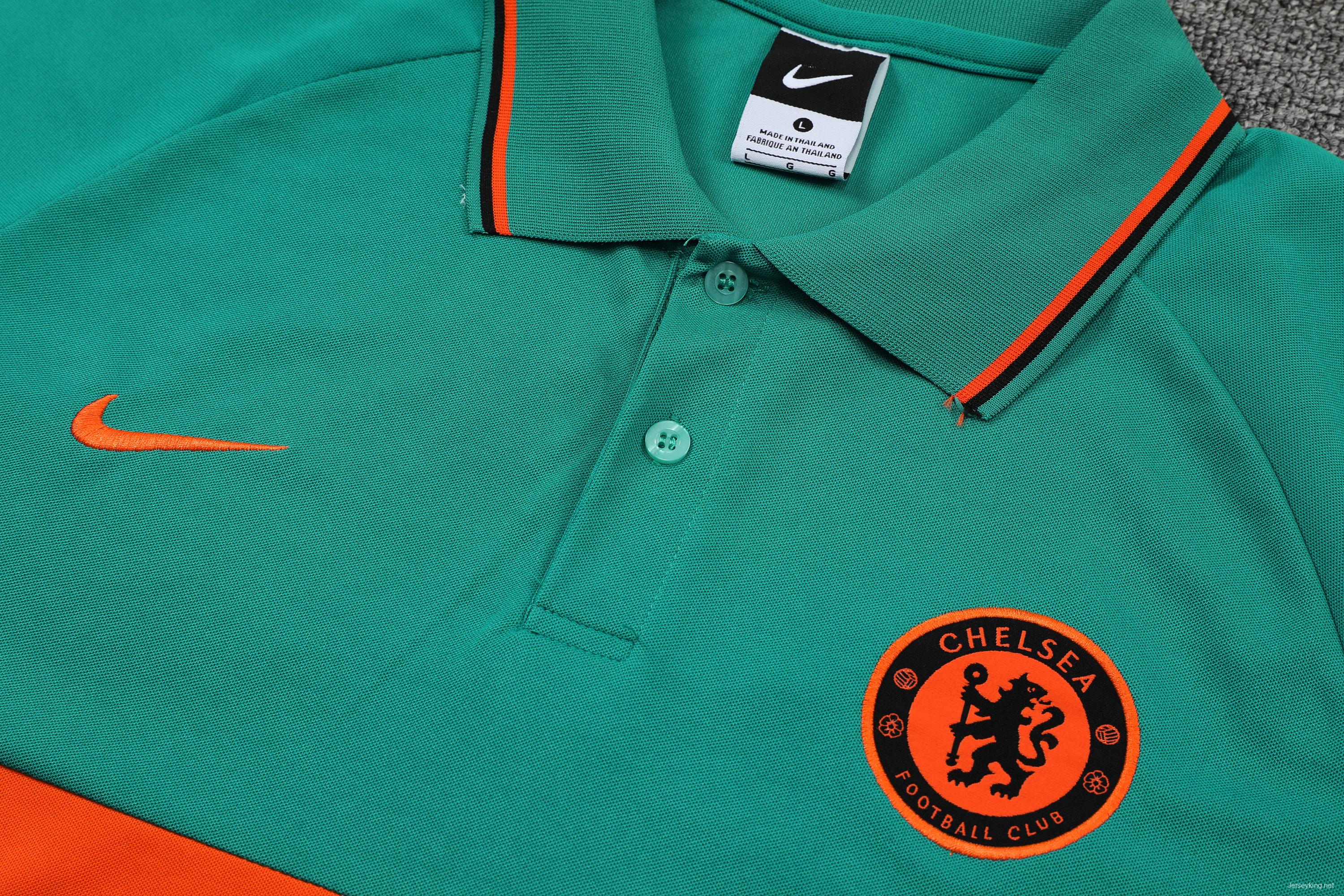 Chelsea POLO kit black orange green (not supported to be sold separately)