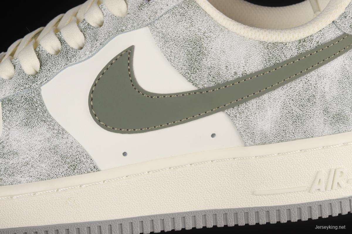 NIKE Air Force 1'07 Low Rock Green Low Top Casual Sneakers BL5866-906