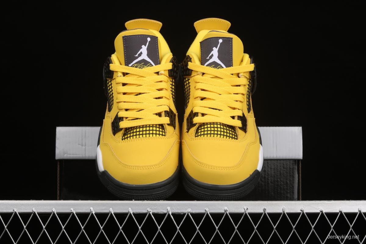 Air Jordan 4 Lightning Yellow Battery 314254-702