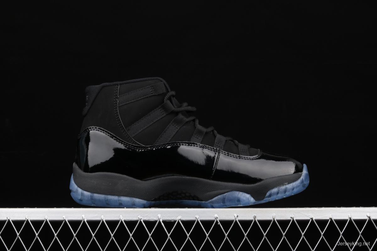 Air Jordan 11 Cap and Gown 11 Black Gamma Black Samurai 378037-005