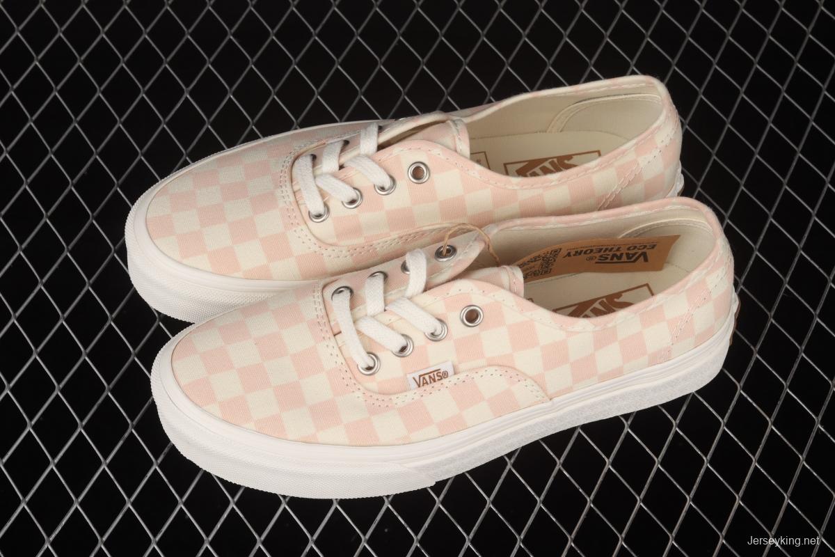 Vans Authentic classic Anna Heim Pearl Chess Chess Lattice low upper board shoes VN0A5HZS9FP