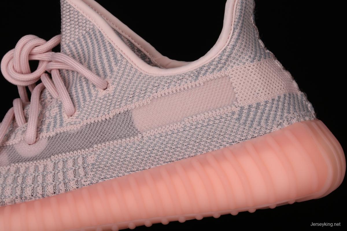 Adidas Yeezy 350 Boost V2 FQ9008 Darth Coconut 350 second generation rose gold color match