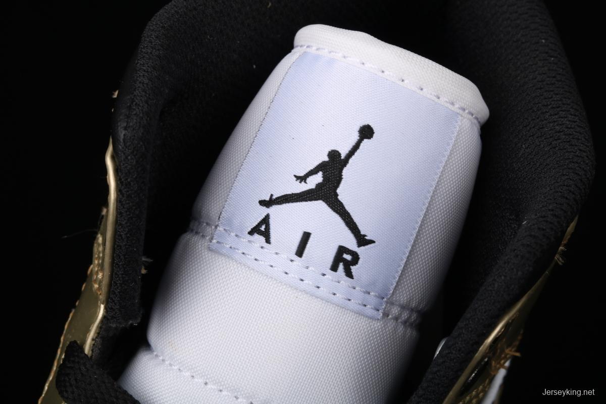 Air Jordan 1 Mid liquid gold DC1419-700