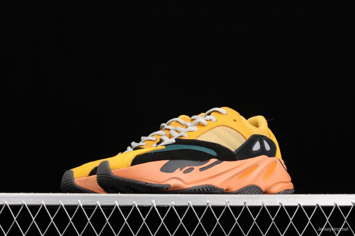 Adidas Yeezy Boost 700V2 Sun GZ6984 coconut 700sun orange-yellow running shoes BASF popcorn