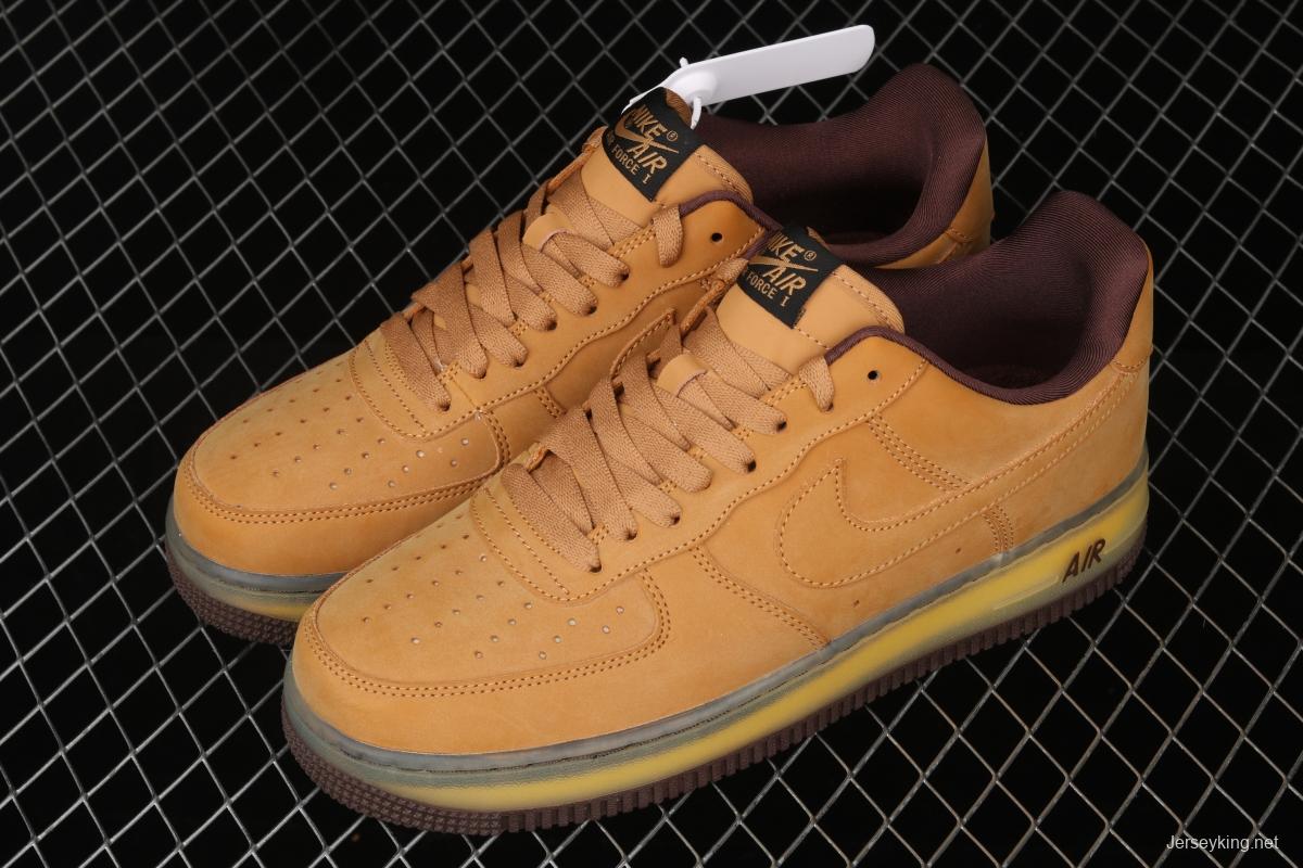 NIKE Air Force 1 Low Retro SP Wheat Mocha Mocha wheat low-top casual board shoes DC7504-700