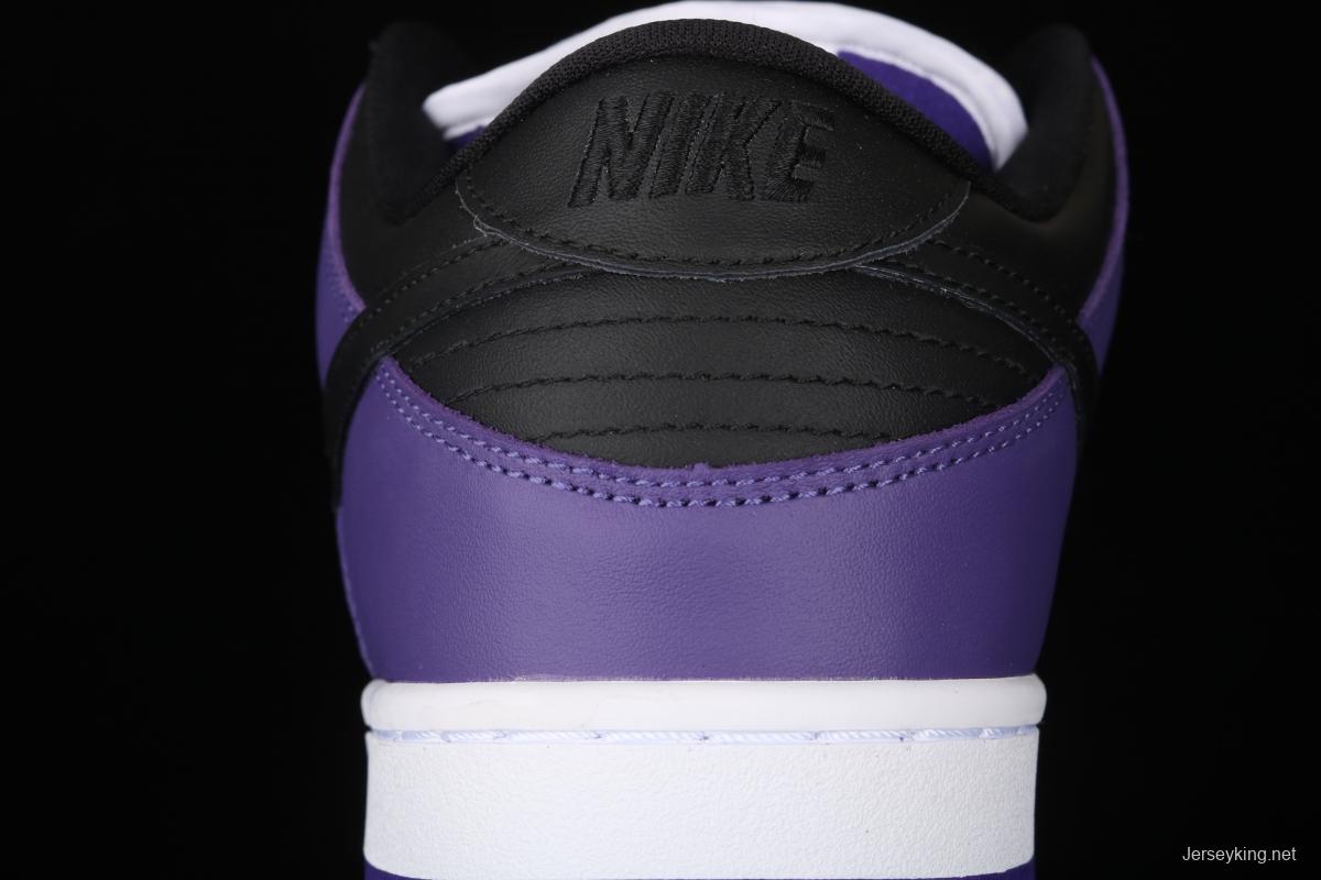 NIKE SB DUNK Low Court Purple black and purple North Carolina low-top leisure sports skateboard shoes BQ6817-500