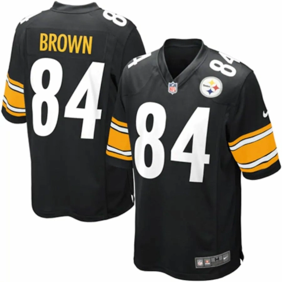Youth Antonio Brown Black Player Limited Team Jersey