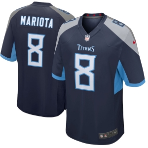 Men's Marcus Mariota Navy Player Limited Team Jersey