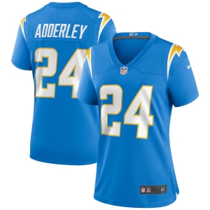 Women's Nasir Adderley Powder Blue Player Limited Team Jersey