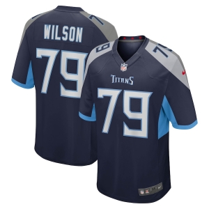 Men's Isaiah Wilson Navy 2020 Draft First Round Pick Player Limited Team Jersey