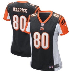 Women's Peter Warrick Black Retired Player Limited Team Jersey