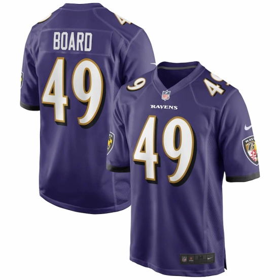 Men's Chris Board Purple Player Limited Team Jersey