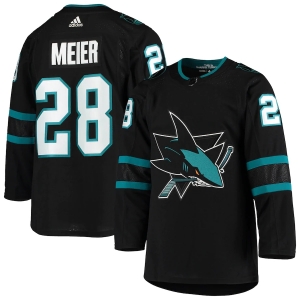 Youth Timo Meier Black Alternate Team Jersey