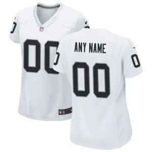 Women's White Custom Game Team Jersey