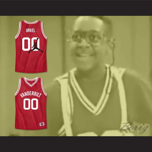 Family Matters Steve Urkel 00 Vanderbilt Muskrats High School Basketball Jersey