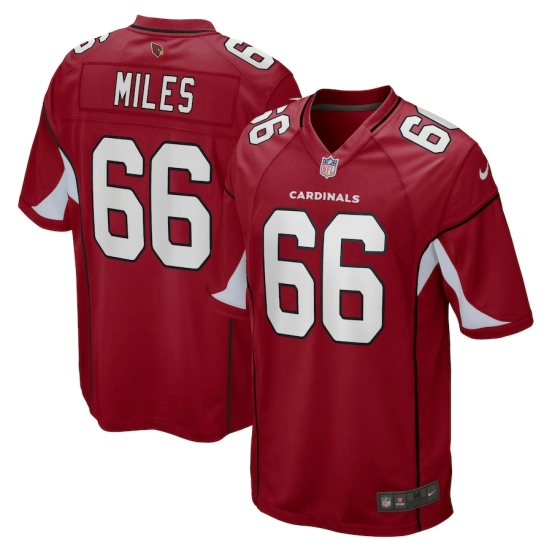 Men's Joshua Miles Cardinal Player Limited Team Jersey