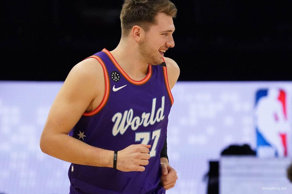 Men's Luka Dončić All-Star World Rising Stars Game Jersey