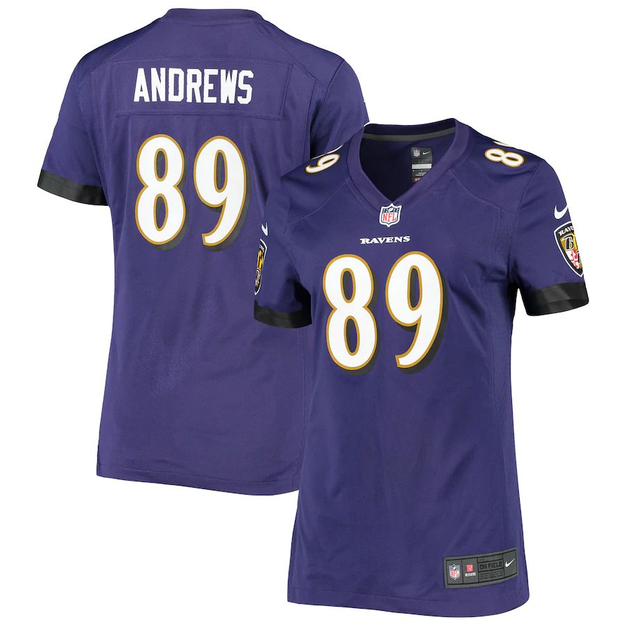 Women's Mark Andrews Purple Player Limited Team Jersey