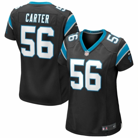Women's Jermaine Carter Black Player Limited Team Jersey