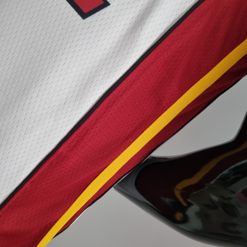 75th Anniversary Miami Heat BUTLER#22 White NBA Jersey