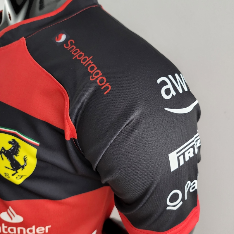 2022 F1 Ferrari Polo Shirts  #0002
