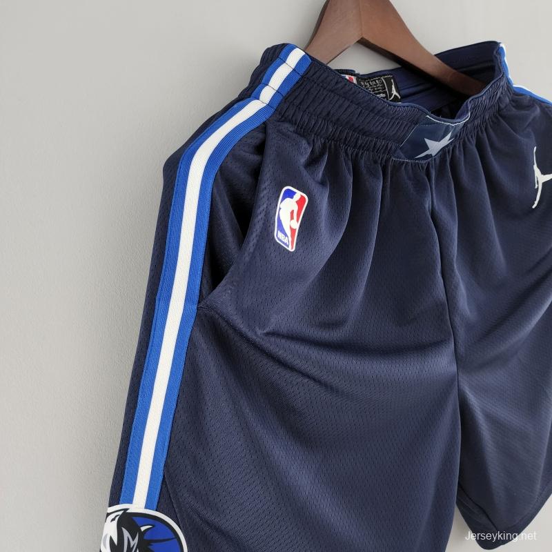 Dallas Mavericks NBA Shorts Royal Blue