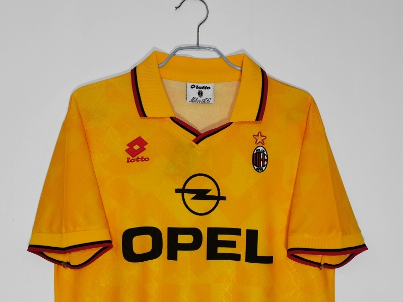 Retro 1995/96 AC Milan Third Soccer Jersey