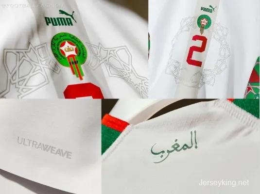 2022 Morocco Away Soccer Jersey