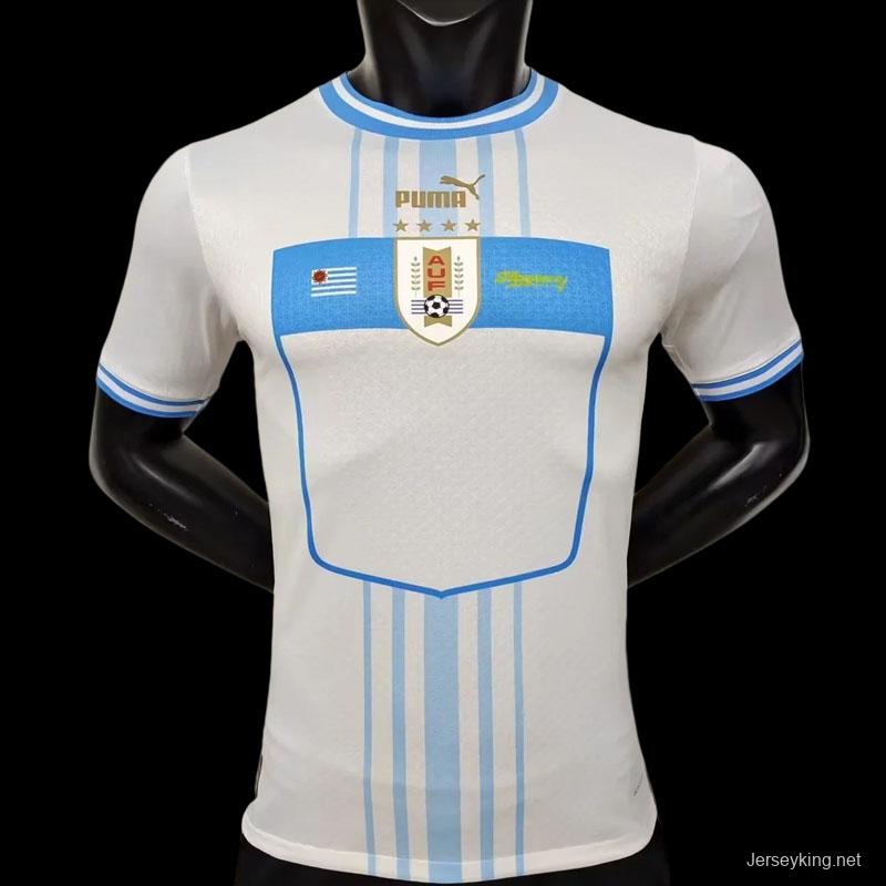 Player Version 2022 Uruguay Home Soccer Jersey