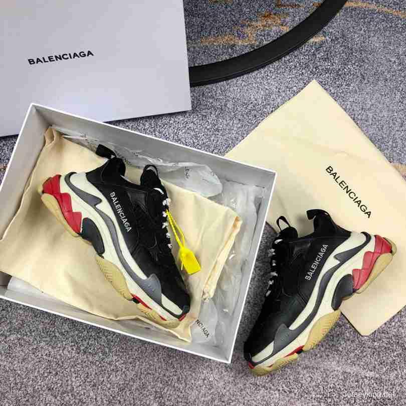 Men Balenciaga Triple-S Sneaker Red/Black