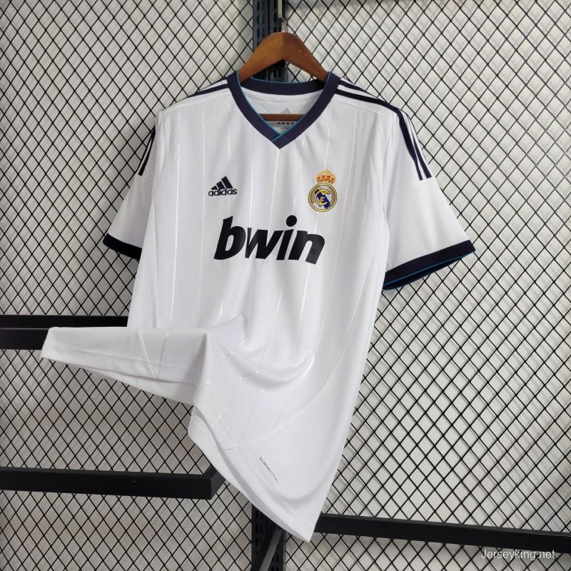 Retro 12/13 Real Madrid Home Jersey