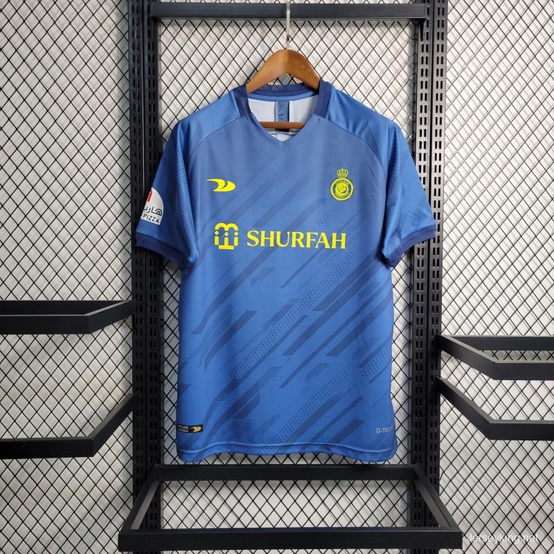 22-23 Al-Nassr FC Blue Away Jersey