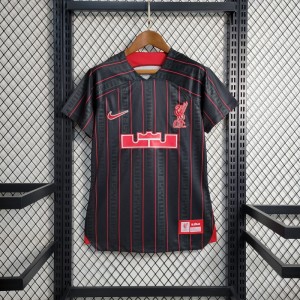 23/24 Liverpool x Lebron Women Black Jersey