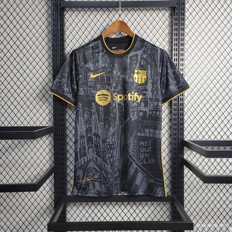 23-24 Barcelona Black Gold Special Edition Jersey