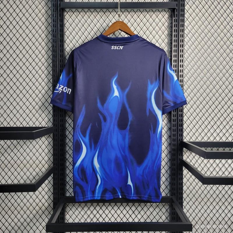 23-24 Napoli Flame Blue Jersey