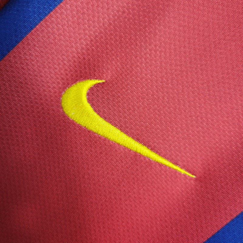 Retro 07-08 Barcelona Home Soccer Jersey