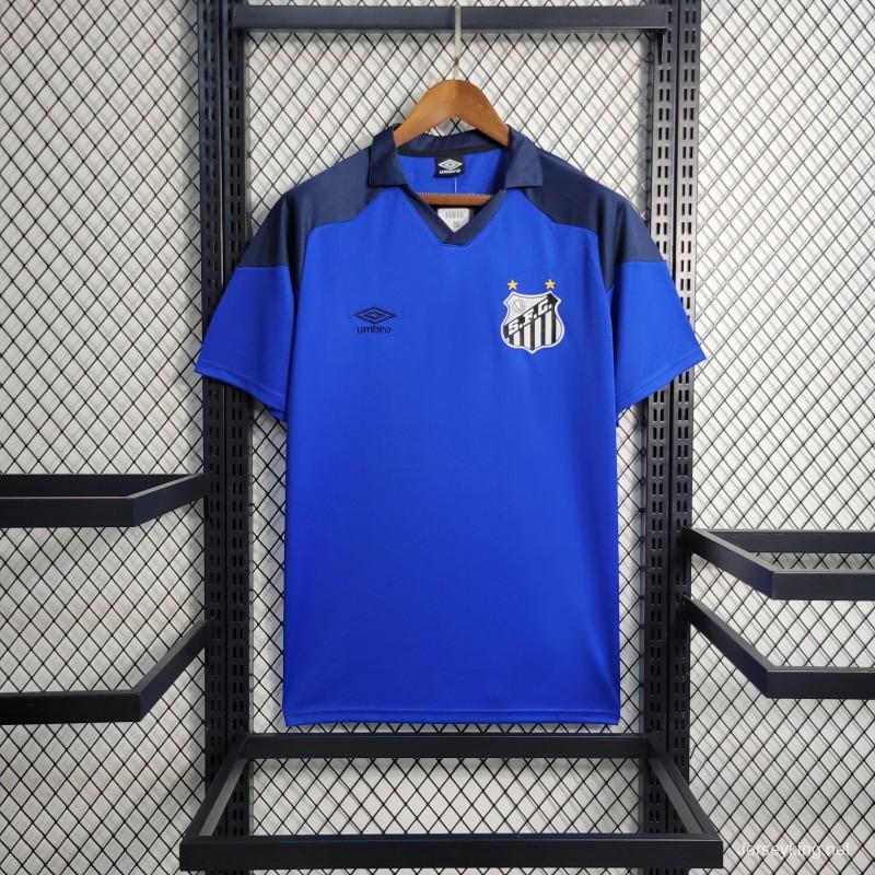 23-24 Santos Blue Training Jersey