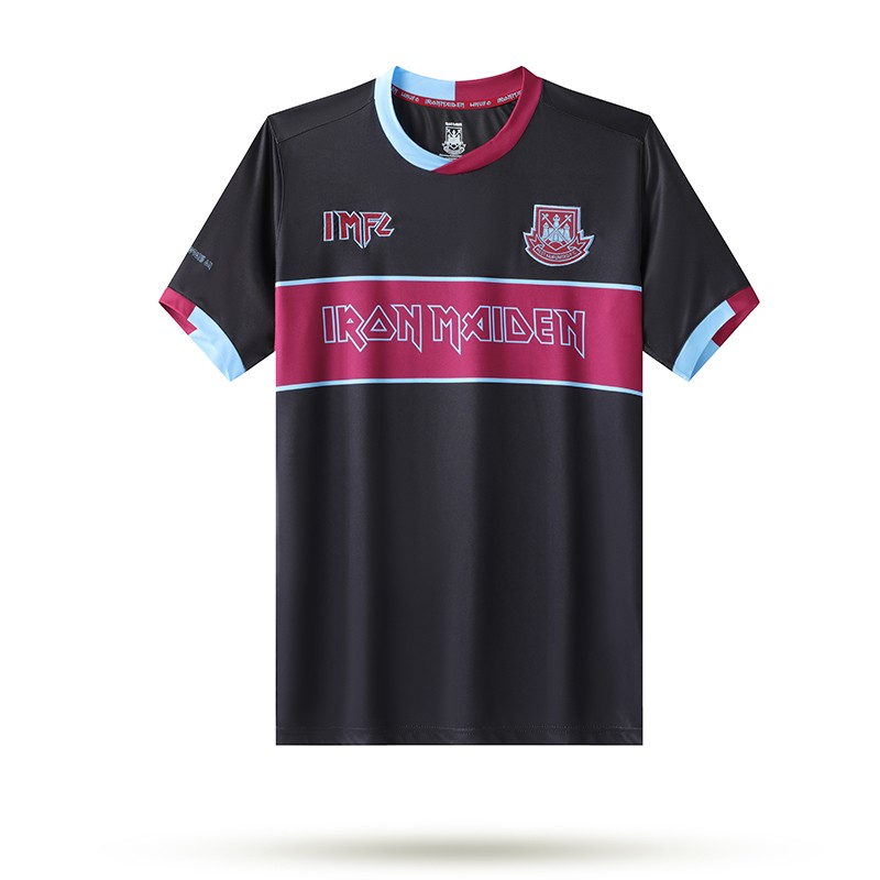 Retro 22/23 Iron Maiden X West Ham Black Jersey