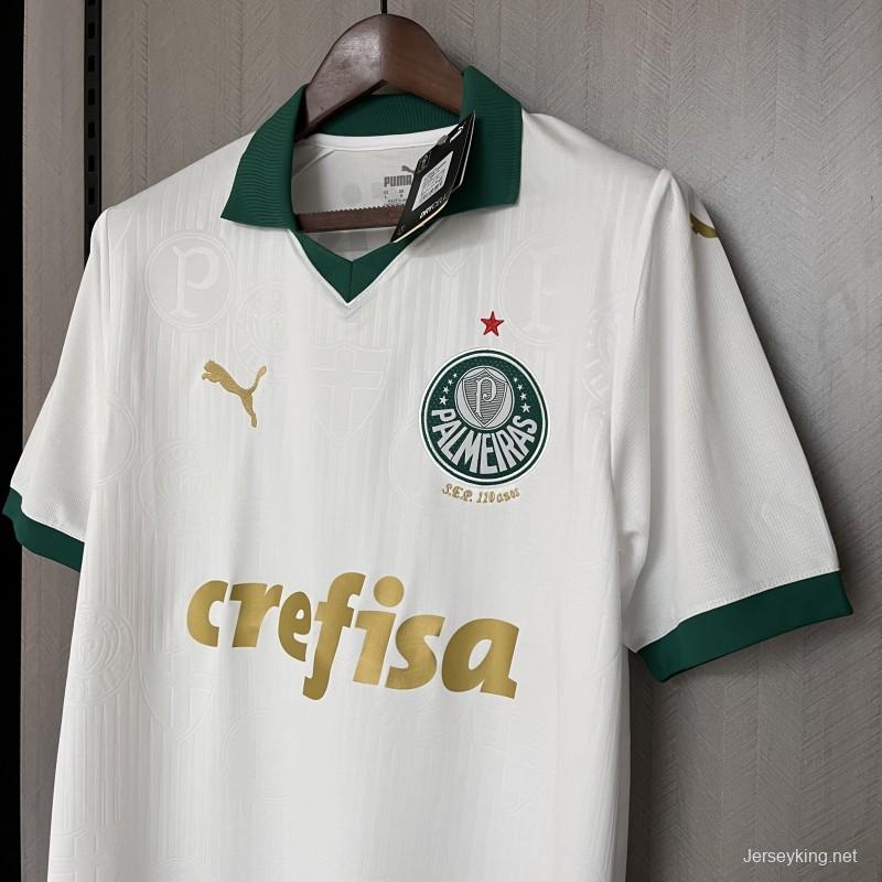 24/25 Palmeiras Away White Jersey