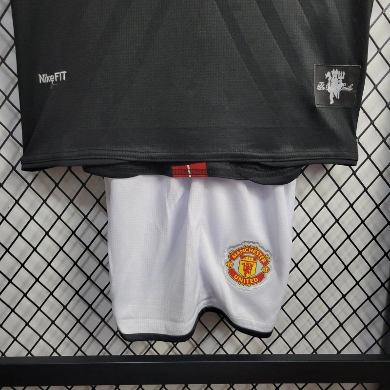 Retro KIDS 07/08 Manchester United Away 16-28 Jersey