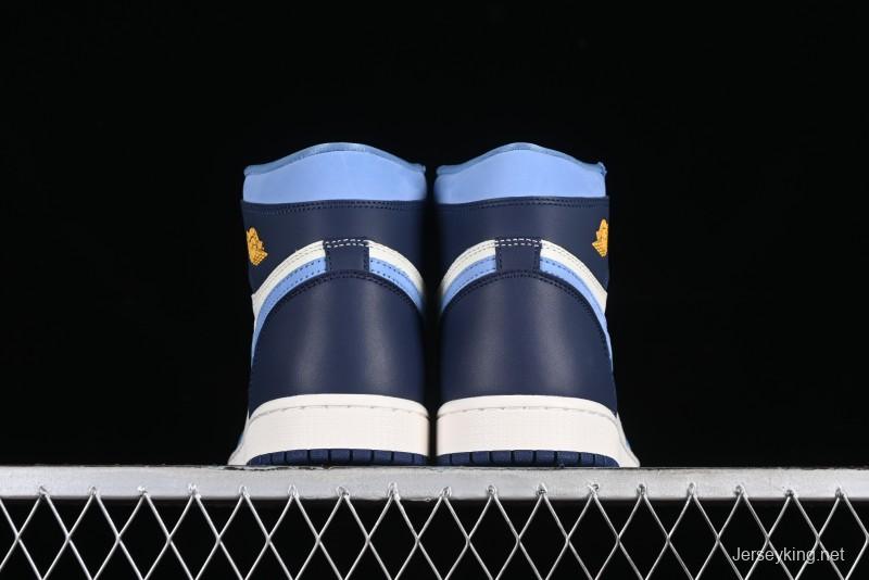 Air Jordan 1 High-Top "First in Flight" Obsidian 2.0  Basketball Shoes