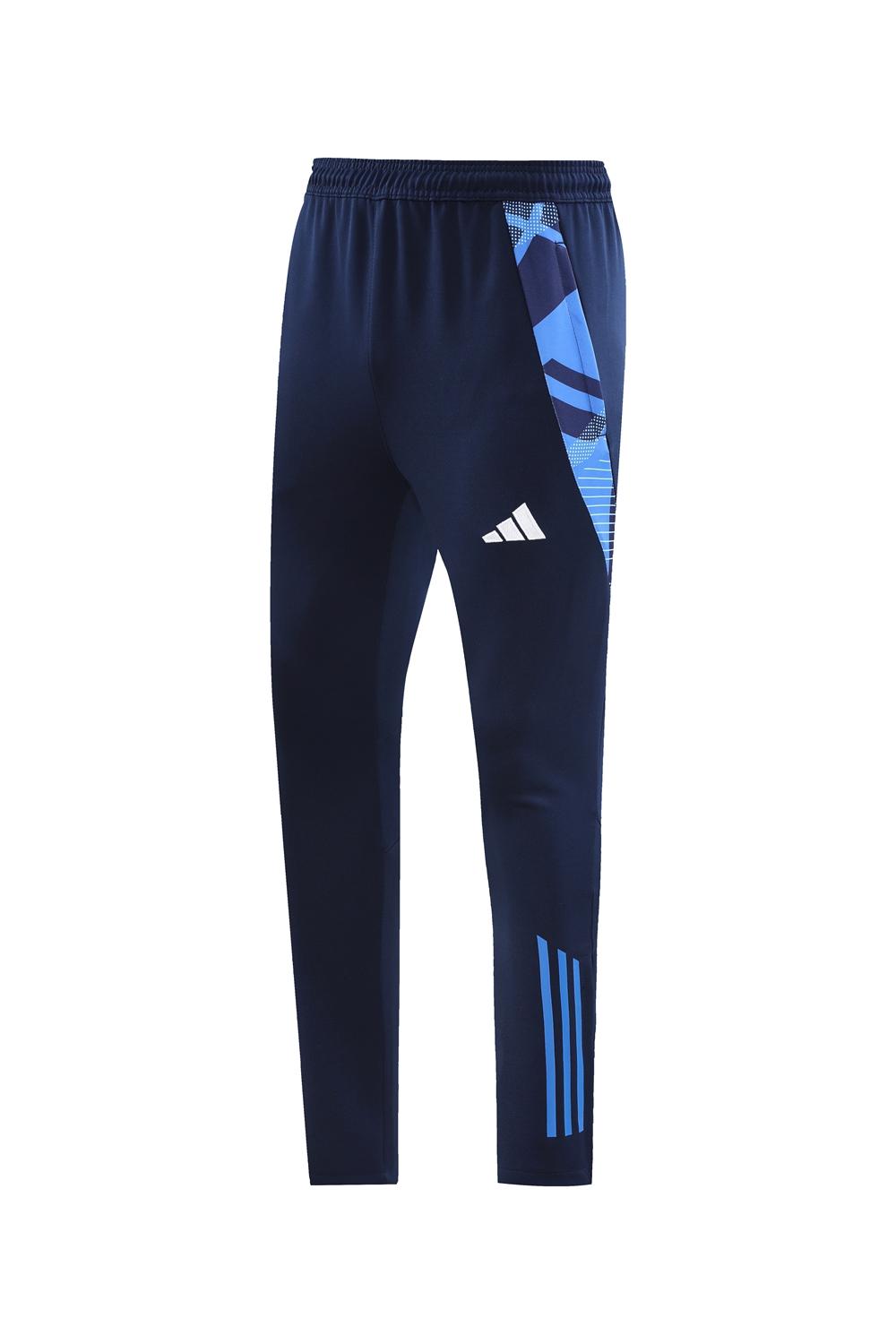 24/25 Adidas Navy/Blue Full Zipper Jacket +Long Pants