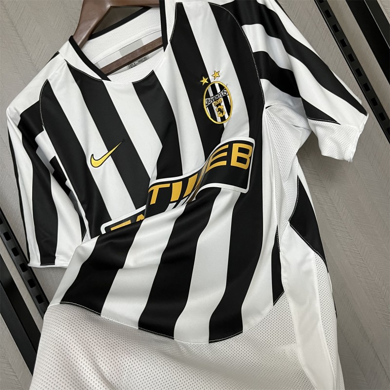 03/04 Retro Juventus Home Jersey