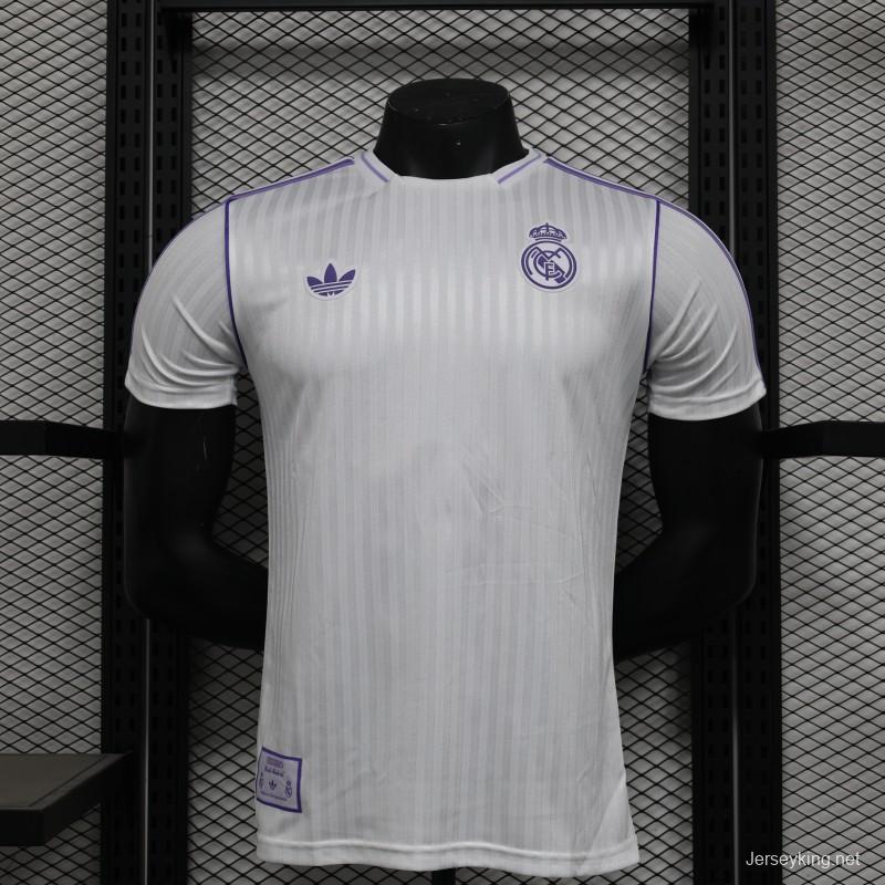 Player Version 25/26 Real Madrid White Icon Jersey