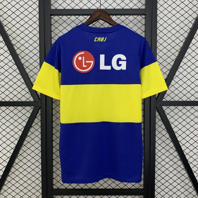 11/12 Retro Boca Juniors Home Jersey