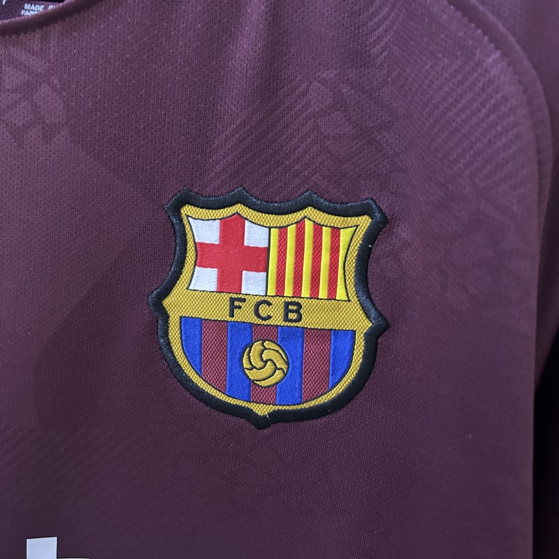 Retro 17/18 Barcelona Third Jersey