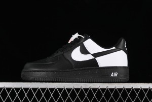 Nike Air Force 1 '07 Low Casual Sneakers with Broken Swoosh Design - HF9096-001