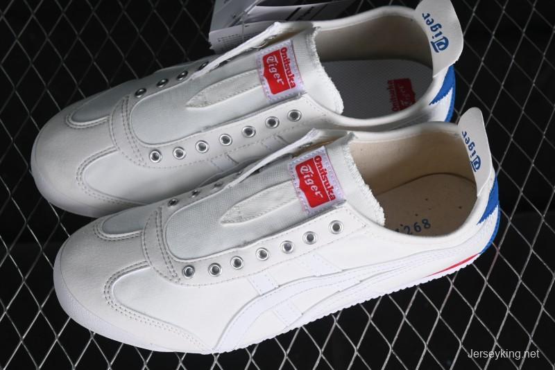 OnitsukaTiger Mexico 66 Low-Top Canvas Casual Running Shoes - D3KON-100