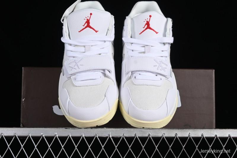 Nike Travis Scott x Jordan Cut The Check AJ1 Basketball Shoes with Velcro Strap - FZ8117-003